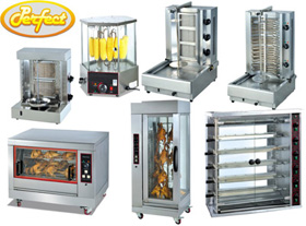 Chicken Rotisserie &Kebab Machines